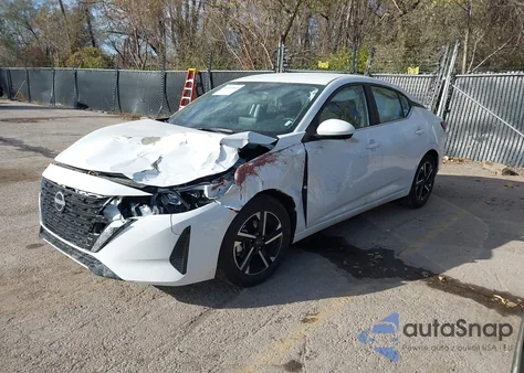 2025 Nissan Sentra Sv из США, поврежденный, VIN 3N1AB8CV8SY299611